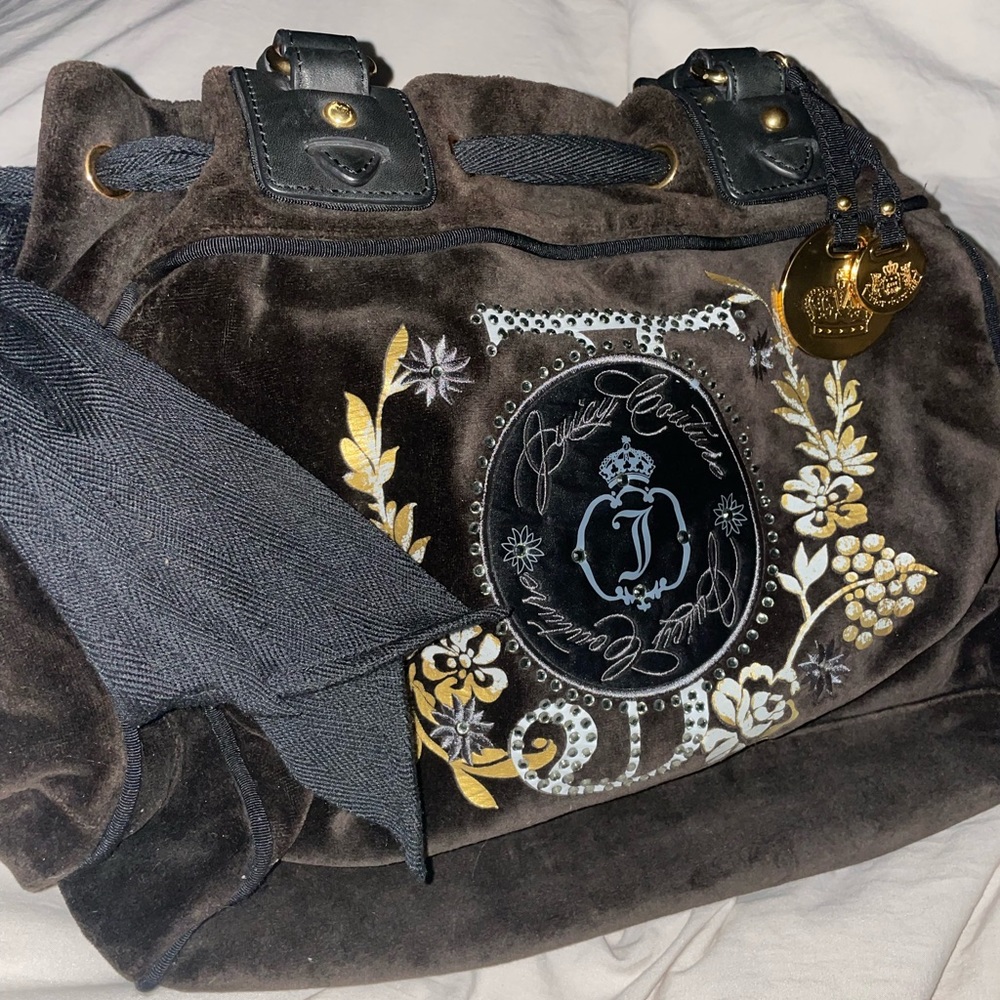 Brand New Juicy Couture Velour bag